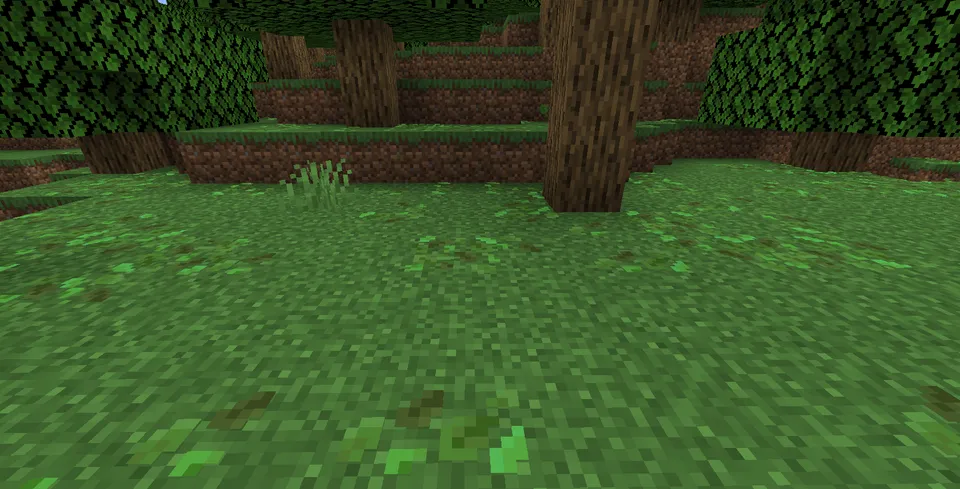 Green Leaf Litter — Minecraft resurs pak, rasm 2