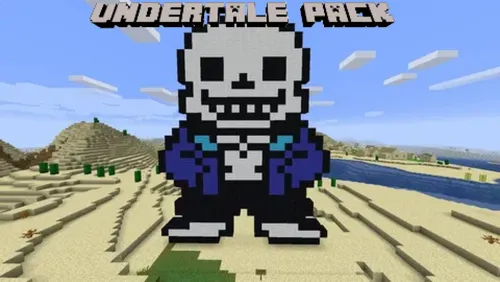 Undertale Pack — Minecraft resurs pak, rasm 1