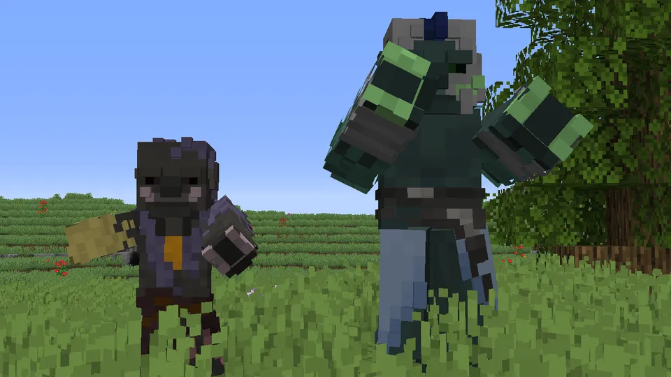 Fantasy - T-sPack for Custom NPCs — Minecraft resurs pak, rasm 5