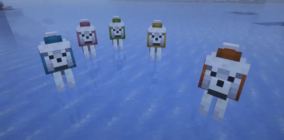 Christmas mobs — Minecraft resurs pak, rasm 3