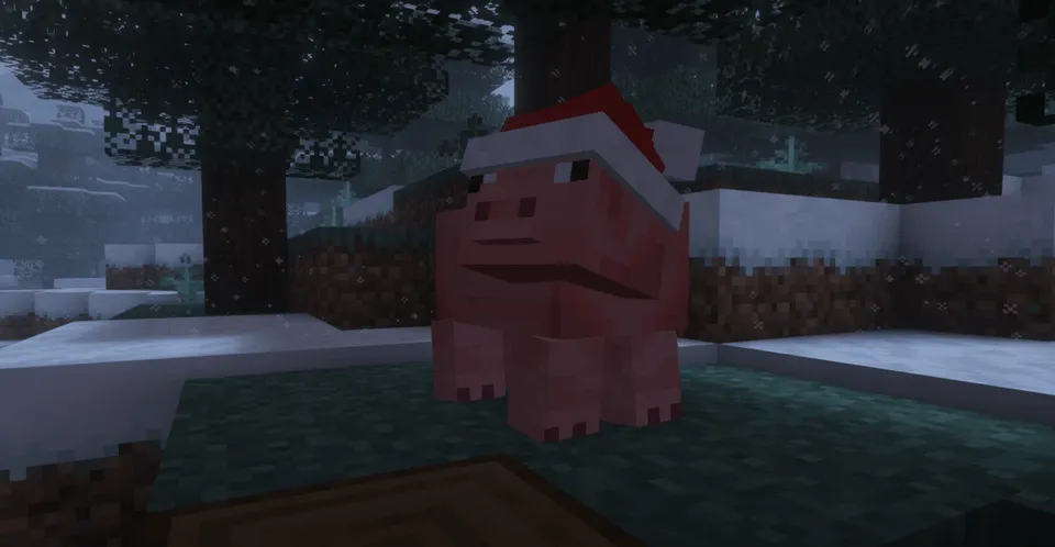 Christmas mobs — Minecraft resurs pak, rasm 6