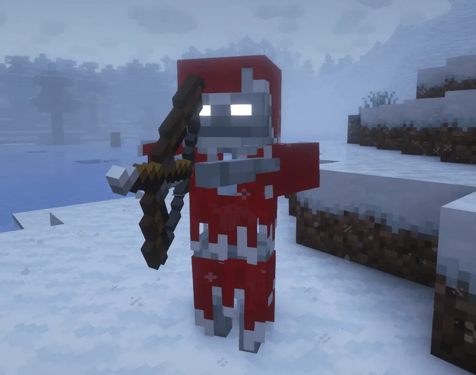 Christmas mobs — Minecraft resurs pak, rasm 7