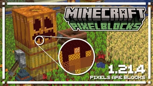 pixelBlocks — Minecraft resurs pak, rasm 1