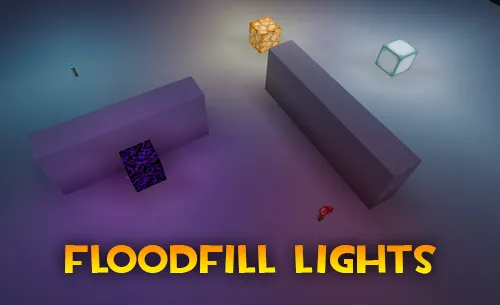 Floodfill Lights — Minecraft resurs pak, rasm 1