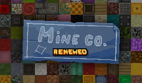 Mine Co. Renewed — Minecraft resurs pak, rasm 1