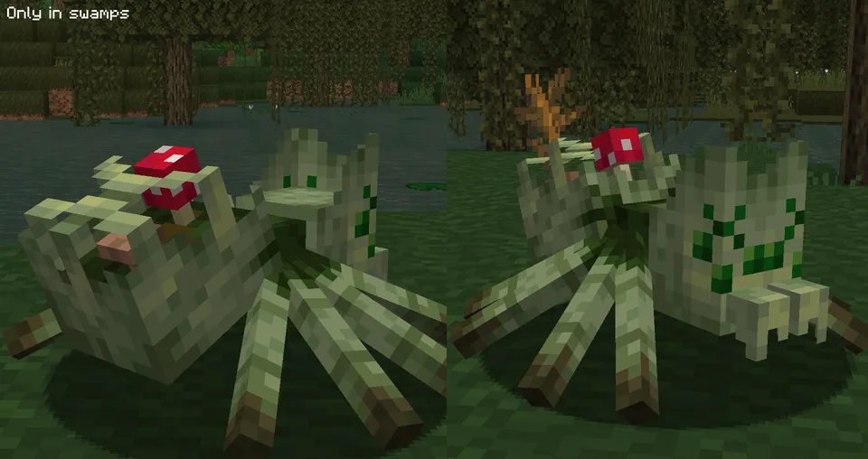 All Spiders by Mickey Joe — Minecraft resurs pak, rasm 6