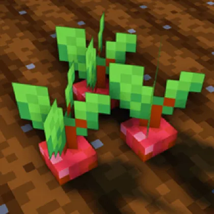 Crops 3D Reforged — Minecraft resurs pak, rasm 1