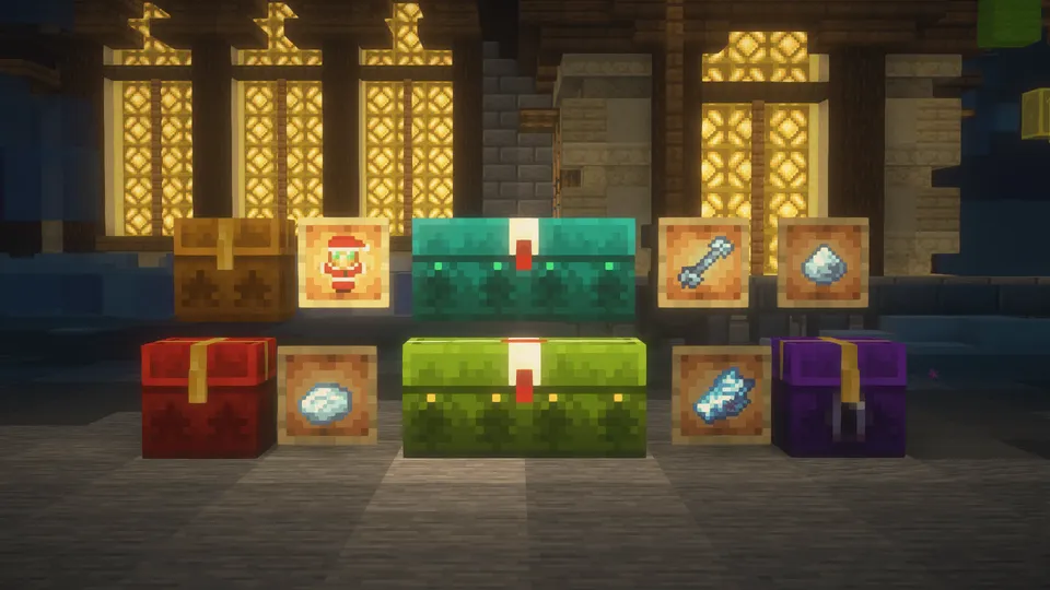 MineAvalon 2024 yangi yil tekstur-paki — Minecraft resurs pak, rasm 7