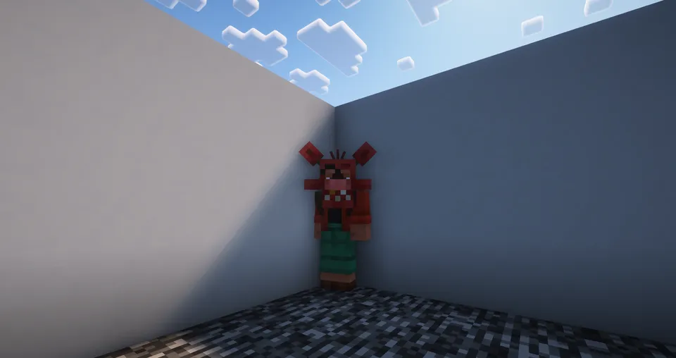 Fnaf 1-3 qism animatronik niqoblari — Minecraft resurs pak, rasm 4