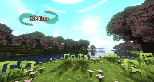 Idyllon — Minecraft resurs pak, rasm 1