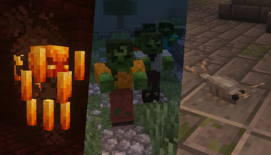 Updated Mobs — Minecraft resurs pak, rasm 7