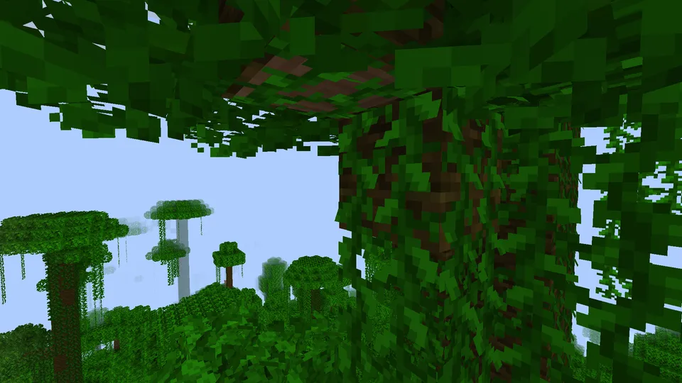 Bushy Vegetation — Minecraft resurs pak, rasm 3
