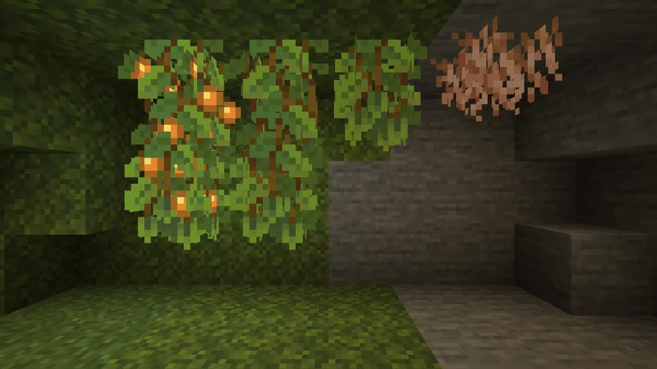 Bushy Vegetation — Minecraft resurs pak, rasm 6