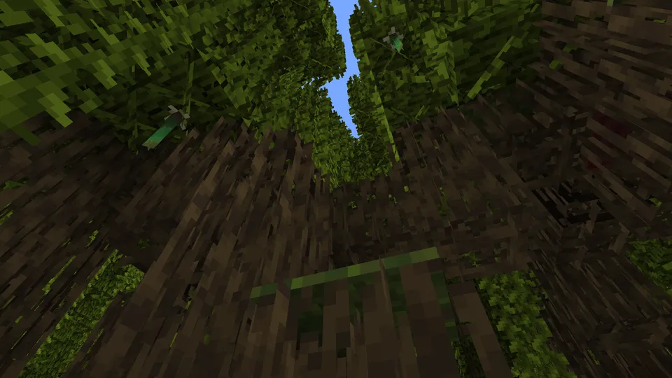 Bushy Vegetation — Minecraft resurs pak, rasm 7