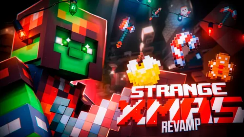 Strange Xmas Revamp — Minecraft resurs pak, rasm 1