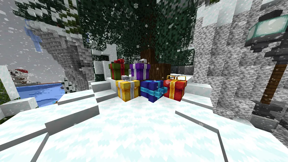 Strange Xmas Revamp — Minecraft resurs pak, rasm 2