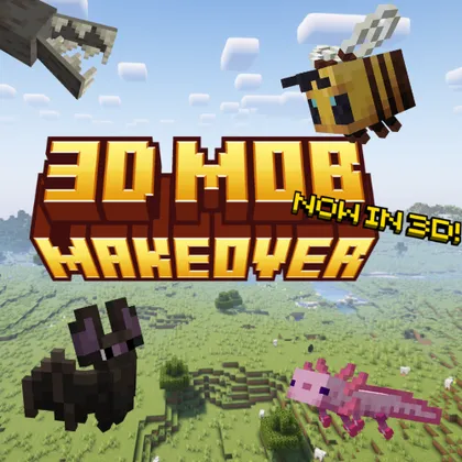 Jose's 3d mob makeover — Minecraft resurs pak, rasm 1