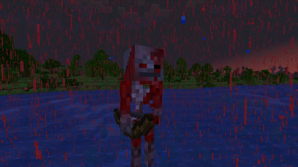 My world is bleeding — Minecraft resurs pak, rasm 5