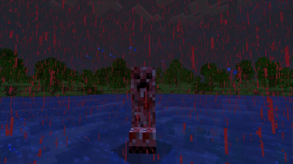 My world is bleeding — Minecraft resurs pak, rasm 6
