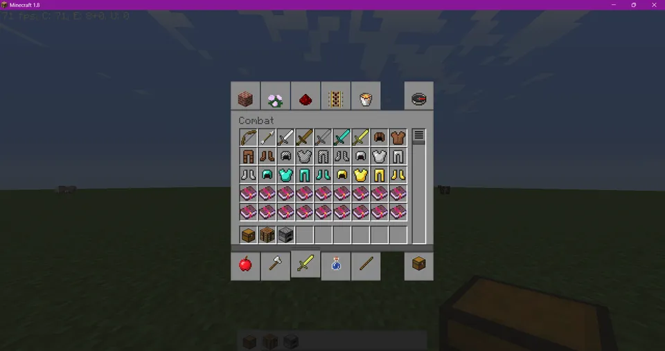 UpdatedUI - oddiy, tekis va zamonaviy — Minecraft resurs pak, rasm 2