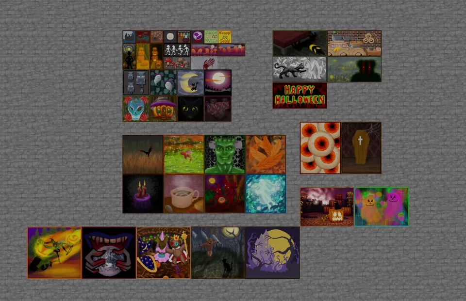 Rina's Halloween Paintings — Minecraft resurs pak, rasm 3