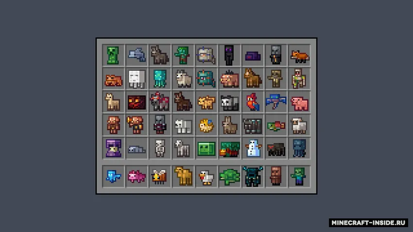 Spawned Eggs — Minecraft resurs pak, rasm 2