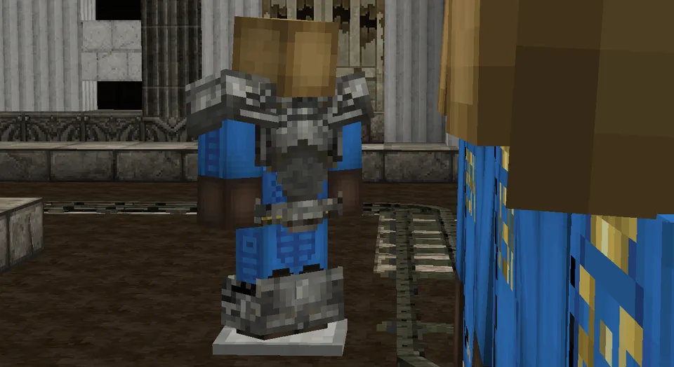 Fallout'dan Vault-Tec boshpanasi kombinezoni — Minecraft resurs pak, rasm 7