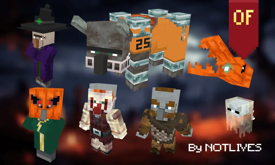 Notlives's Spooky Raid — Minecraft resurs pak, rasm 8