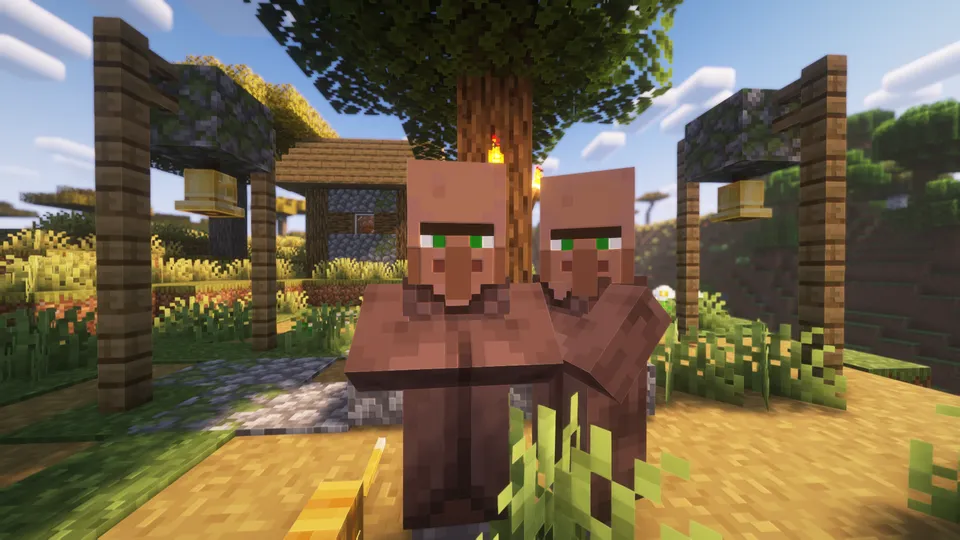 Colors & Villagers — Minecraft resurs pak, rasm 7