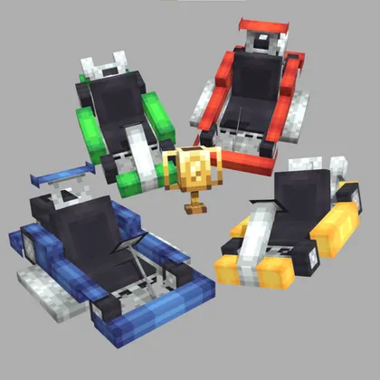 Ice's Karts — Minecraft resurs pak, rasm 1