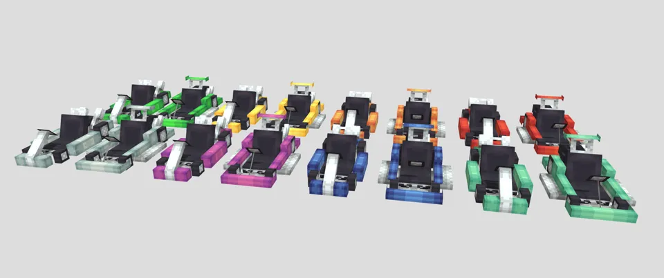Ice's Karts — Minecraft resurs pak, rasm 2