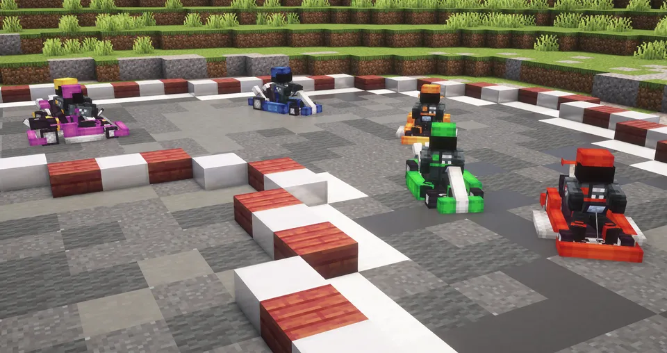 Ice's Karts — Minecraft resurs pak, rasm 3