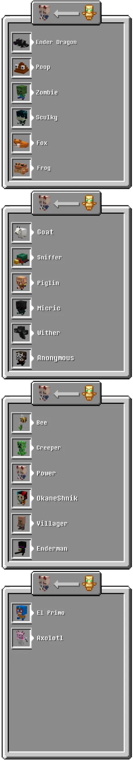 More Totems 3D — Minecraft resurs pak, rasm 5