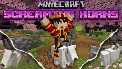 Screaming Horns — Minecraft resurs pak, rasm 1