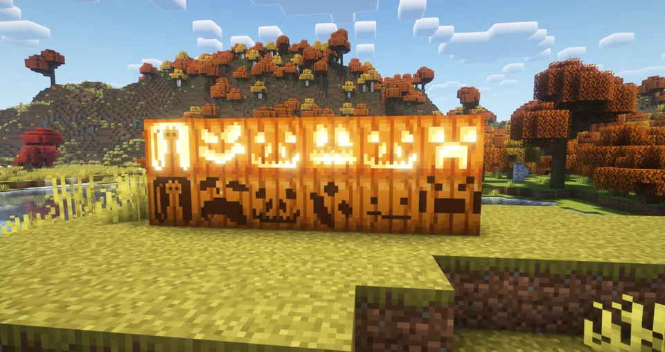 Nature's Autumn Adventure — Minecraft resurs pak, rasm 4