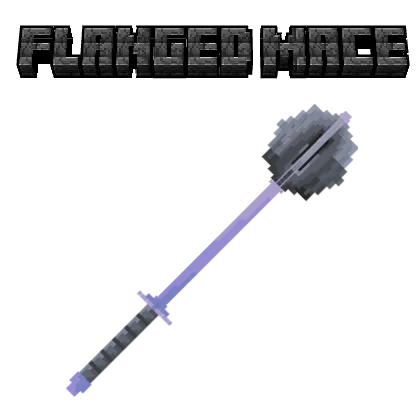 Flanged mace — Minecraft resurs pak, rasm 1