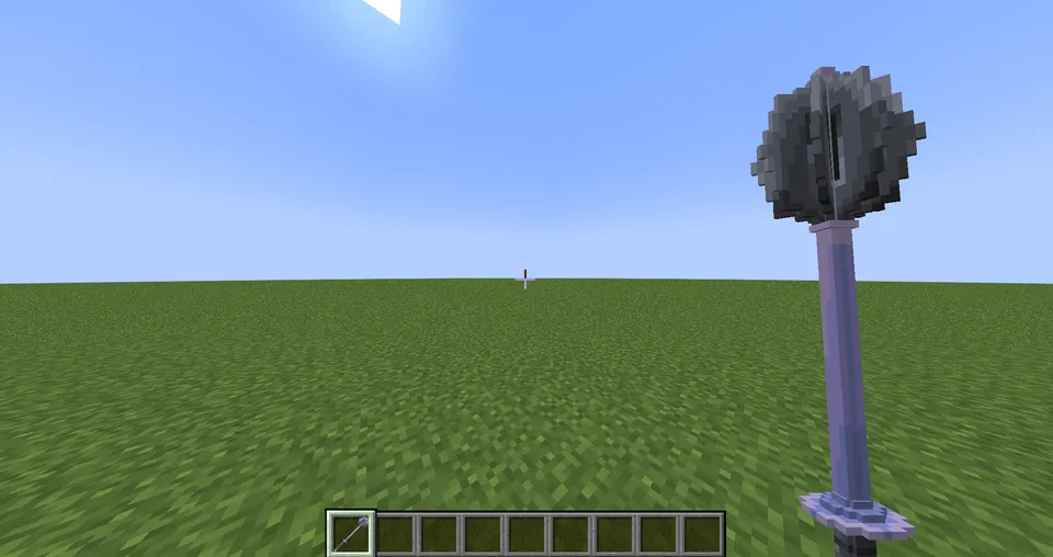 Flanged mace — Minecraft resurs pak, rasm 2