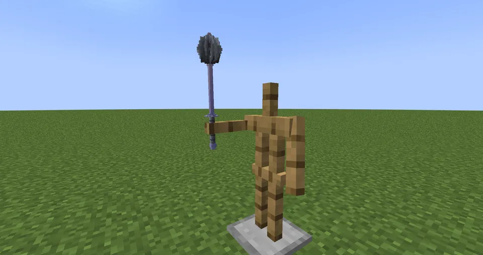 Flanged mace — Minecraft resurs pak, rasm 3