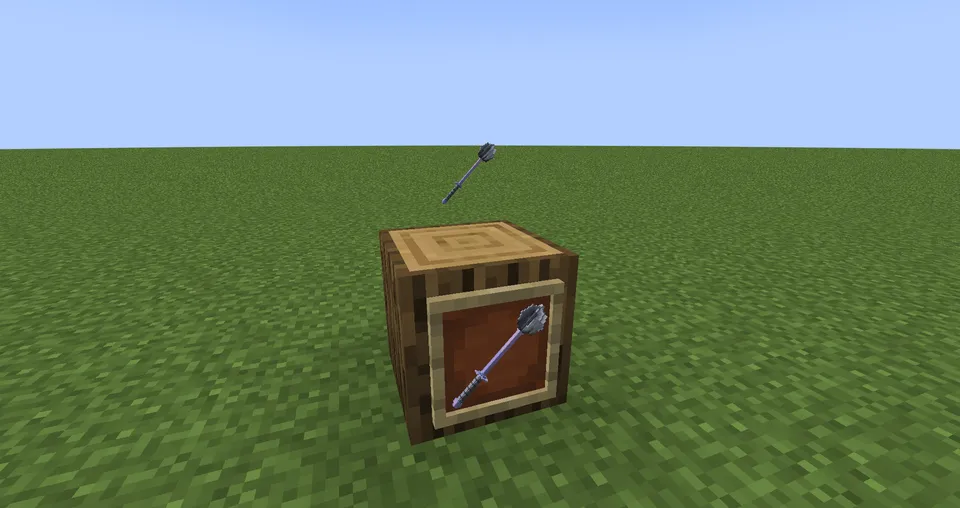 Flanged mace — Minecraft resurs pak, rasm 4