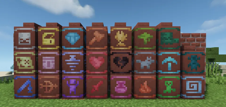Colorful Pottery Sherds — Minecraft resurs pak, rasm 2