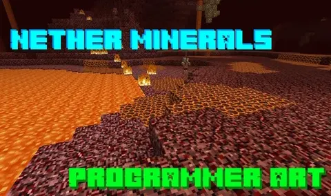 Nether Minerals Programmer Art