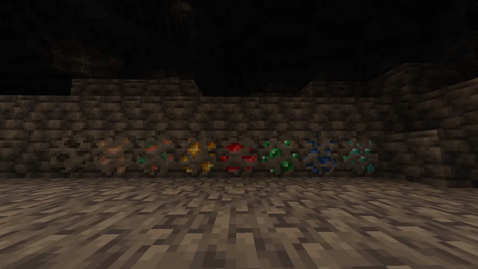 Improvement of Deepslate Ore — Minecraft resurs pak, rasm 3