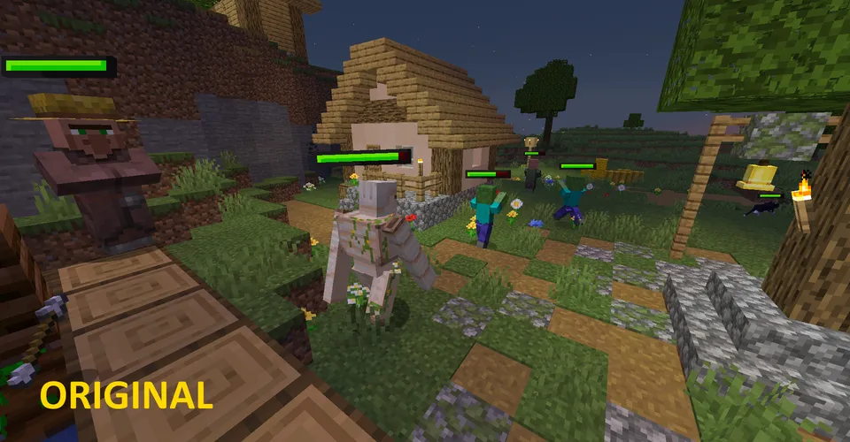 Modified Health Bars — Minecraft resurs pak, rasm 6