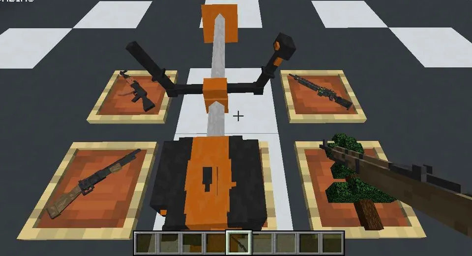 Qurol-yarog' paketi - 2 — Minecraft resurs pak, rasm 4