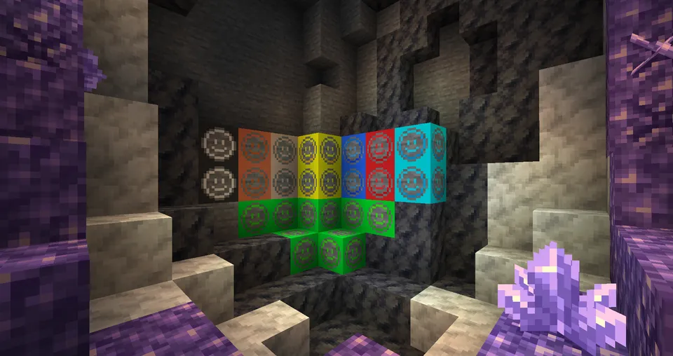 Smile Ores — Minecraft resurs pak, rasm 3