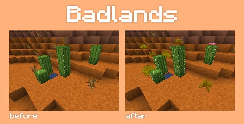 Mo's Desert Bloom — Minecraft resurs pak, rasm 3