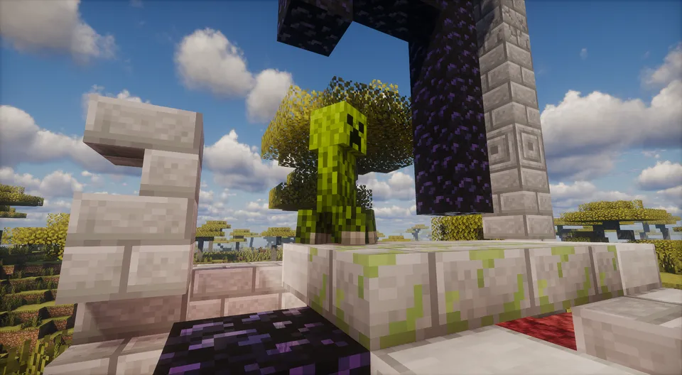Biome'd Creepers — Minecraft resurs pak, rasm 4