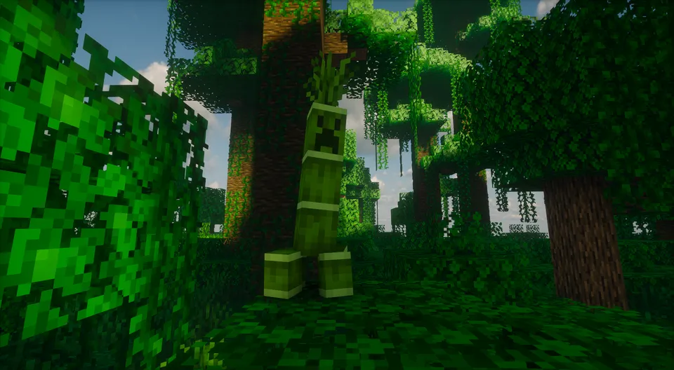 Biome'd Creepers — Minecraft resurs pak, rasm 8