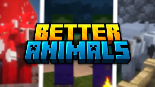 Better Animals — Minecraft resurs pak, rasm 1