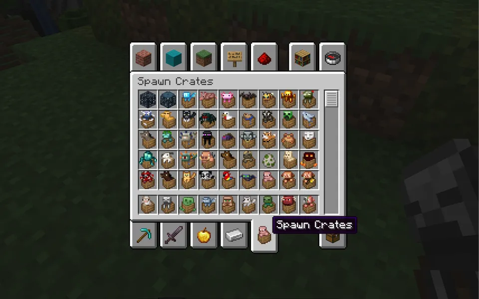 Mob Crates — Minecraft resurs pak, rasm 4